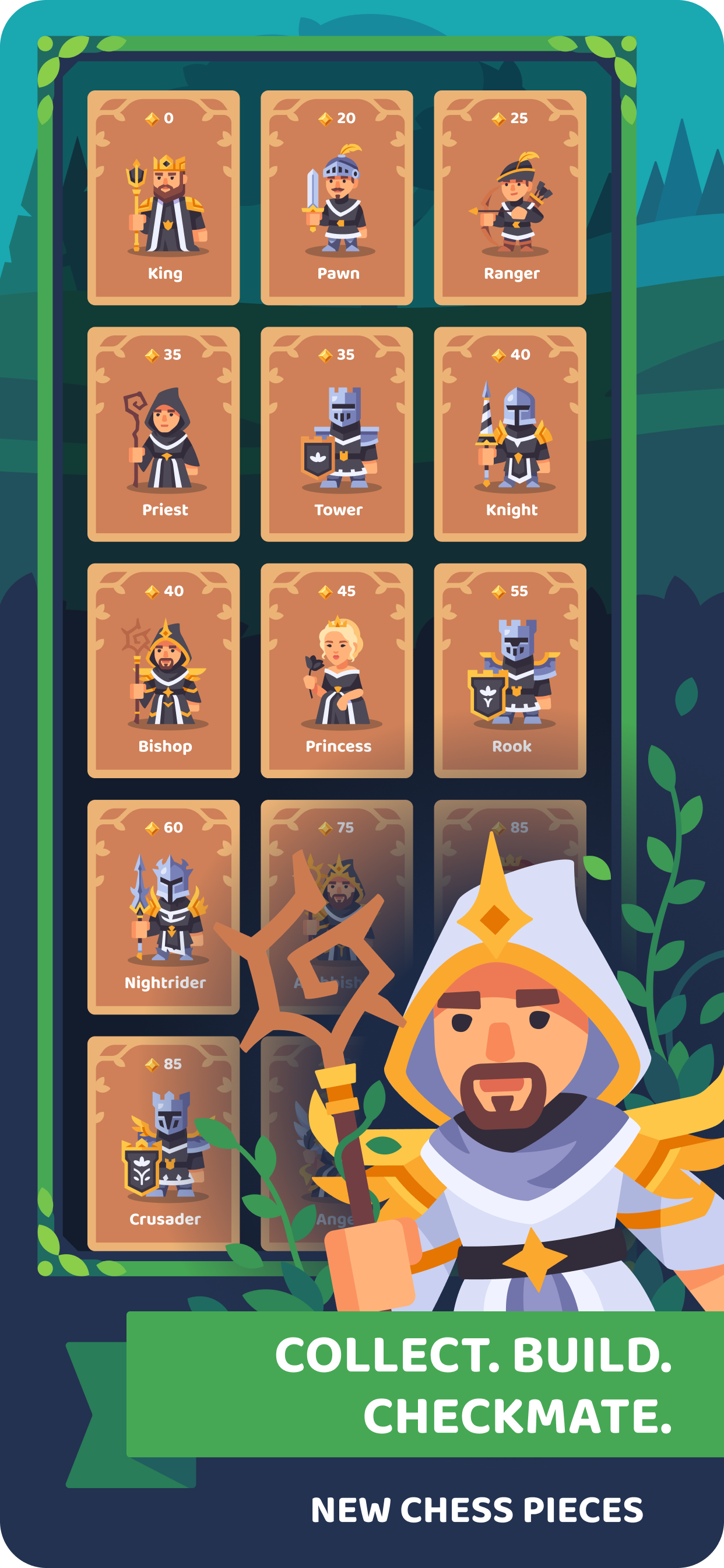 Chess Crusade Cards